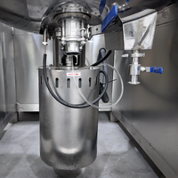 Machine de mélange de détergents 100-500L, homogénéisateur émulsifiant sous vide à cisaillement élevé, équipement de fabrication d'huile capillaire