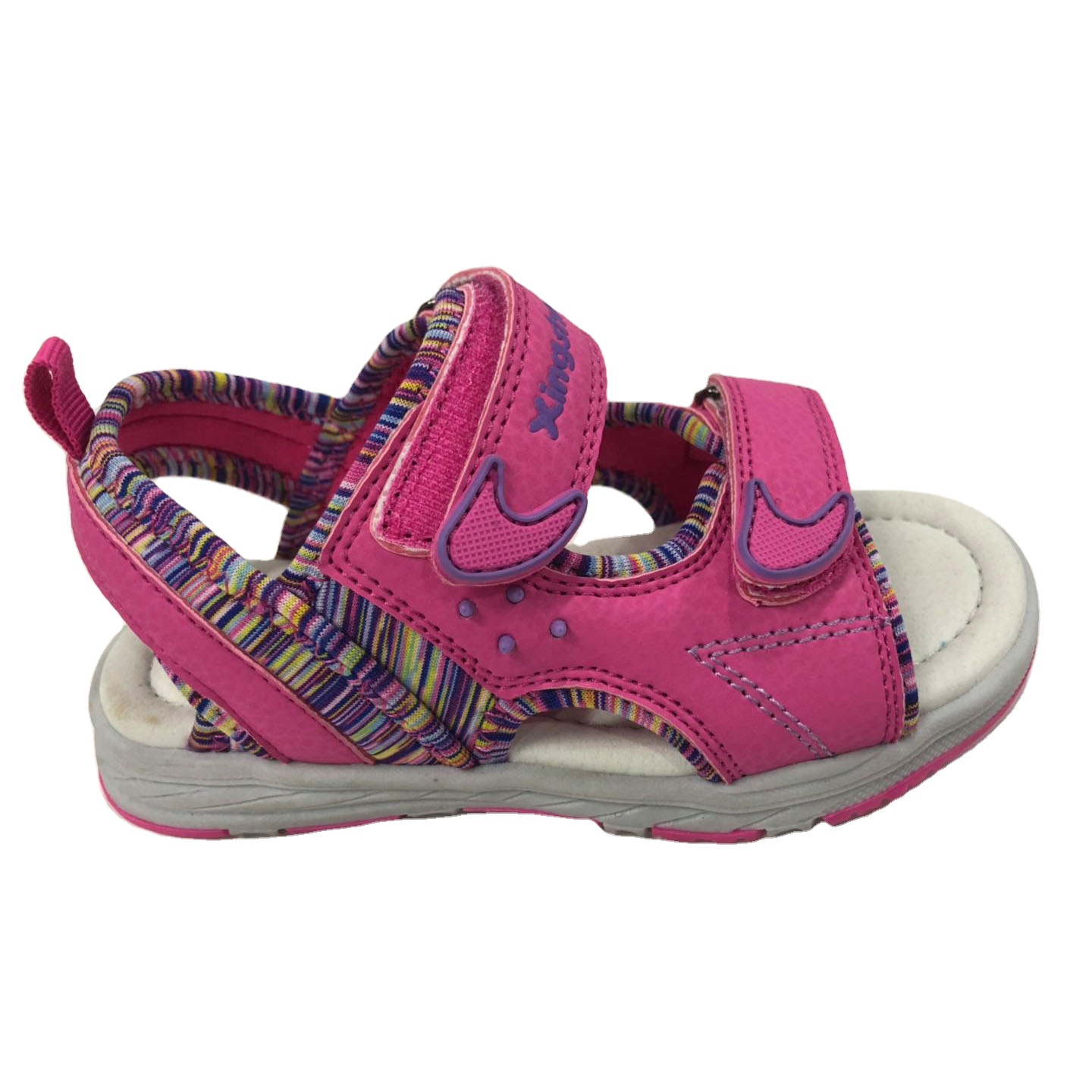 2021 детские сандалии из мягкой ткани и искусственной кожи, дышащие, новейший дизайн, летние сандалии для детей