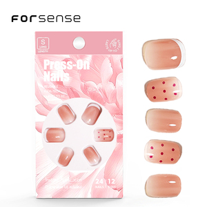 Venta al por mayor color degradado ombre prensa en las <span class=keywords><strong>uñas</strong></span> elegante <span class=keywords><strong>Rosa</strong></span> <span class=keywords><strong>uñas</strong></span> postizas presson personalizado corto cuadrado <span class=keywords><strong>palo</strong></span> en <span class=keywords><strong>uñas</strong></span> acrílicas falsas 24 - Product Image 3