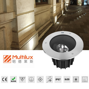 <span class=keywords><strong>Multilux</strong></span> 220V LED Wall Downlight Kit - Trimless RGB Dimmable IP67 Boîtier carré étanche en aluminium et gypse - Product Image 3