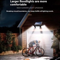 Lampes solaires de jardin avec détecteur de mouvement, décoration de jardin, lampe solaire, lampe murale extérieure, lampes solaires LED