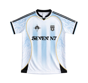 <span class=keywords><strong>Maillot</strong></span> de <span class=keywords><strong>football</strong></span> américain personnalisé OEM pour hommes, style <span class=keywords><strong>vintage</strong></span>, en mesh respirant, uniforme d'équipe par sublimation, vente en gros - Product Image 4