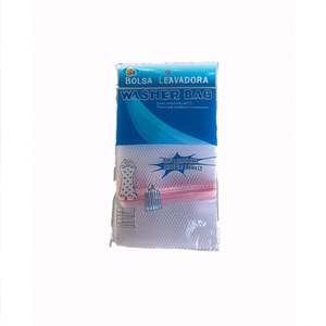 01324 Bolsa de lavado de malla gruesa de 40x50 cm para protección de ropa delicada, calcetines y ropa interior, 12 unidades - Product Image 2