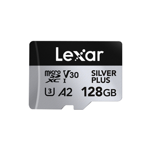 Tarjeta de Memoria Profesional SILVER PLUS TF UHS-I de 128 GB, 256 GB, 512 GB, V30, U3, 4K, Velocidad de hasta 205 MB/s para Cámara, Silver Plus - Product Image 1