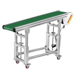 Belt Conveyor Green Belt 3 Tier Adjustable Height Industrial Conveyor For <b>Packaging</b> Sorting <b>Logistics</b> Food Processing - Product Image 3