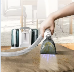 Aspiradora de Vapor Portátil Inteligente para el Hogar, Mini Limpiador Portátil de Plástico para Tapicería, Telas y Alfombras - Product Image 4