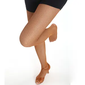 Hot Durable Women Hard Network Professional Rhinestone Latin Fishnet Stockings Tights Sexy Fish Nets Pantyhose Women