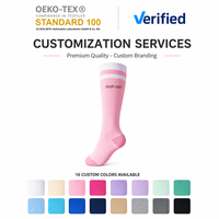 Chaussettes d'équitation haute performance à compression, absorbant la transpiration, sur mesure, pour l'équitation