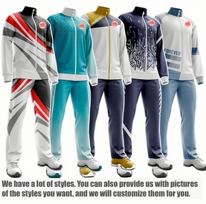 Chaqueta Deportiva al por Mayor para <span class=keywords><strong>Hombre</strong></span>, Mujer y Niño, Chaquetas de Entrenamiento de Invierno, Chaqueta Deportiva Personalizada con Cremallera para Equipo de Fútbol Rojo - Product Image 3