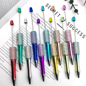 ปากกาลูกลื่นลูกปัดตกแต่งทรงกลมลูกปัดหลากสีแบบทำมือดีไซน์ใหม่ - Product Image 2