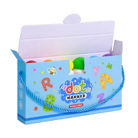 Superdots Nouveaux Marqueurs Mignons pour Peinture à Points, Stylos Pinceaux Lavables 40ml Pointes 18mm, Marqueurs Bingo Dabber pour Dessin Enfant
