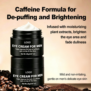 Crema Contorno <span class=keywords><strong>de</strong></span> Ojos con Cafeína <span class=keywords><strong>para</strong></span> Hombres, Aclara las Bolsas Debajo <span class=keywords><strong>de</strong></span> los Ojos, Antienvejecimiento e Hidratante <span class=keywords><strong>para</strong></span> Todo Tipo <span class=keywords><strong>de</strong></span> Piel - Product Image 4