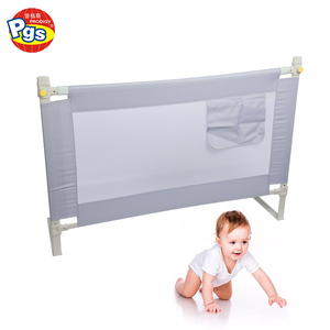 Prodigio per bambini <span class=keywords><strong>letto</strong></span> presepe parapetto regolabile Anti-caduta <span class=keywords><strong>barriera</strong></span> per i neonati ferro metallo pieghevole recinzione nuove rotaie parasole - Product Image 4