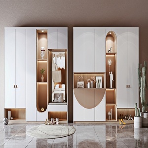 Mueble Zapatero de Madera Maciza de Tamaño Personalizado, Moderno, Fácil de Montar, Ecológico, de Alta Calidad y Elegante para Sala de Estar, Hogar u Hotel - Product Image 5
