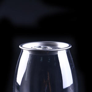 All'ingrosso 250ml bottiglie Pop in alluminio trasparente coperchio su misura per la Soda succo di plastica uso di tè-per bevande a buon mercato prezzo - Product Image 6