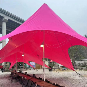 خيمة محمولة للفعاليات الخارجية، مظلة إعلانية، خيمة شاطئية مطبوعة بتقنية النقل الحراري على البوليستر، طباعة مخصصة للترويج بسقف واحد - Product Image 5