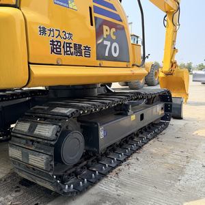 รถขุดขนาดเล็ก Komatsu PC70-8 มือสอง 7 ตัน เครื่องยนต์ เกียร์บ็อกซ์ และปั๊มเกียร์ของแท้จากญี่ปุ่น รุ่นปี 2022 สำหรับใช้งานในฟาร์ม ได้รับการรับรองมาตรฐาน EPA - Product Image 5