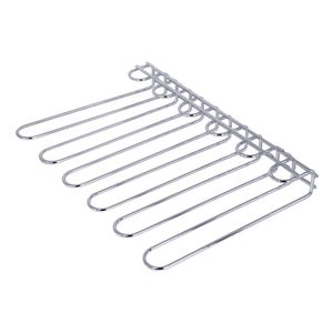 Unité de bar Supports à vin muraux Plaque chromée 5 rangées de porte-bouteilles de vin suspendus Porte-verres à vin au plafond - Product Image 1