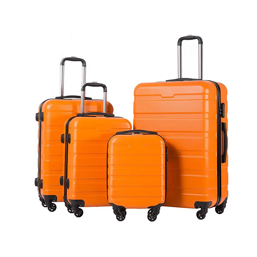 סופר מכירה לוהטת maletas משפחה נסיעות 4 חתיכה סט <span class=keywords><strong>מזוודה</strong></span> קידום נחמד איכות מותג מזוודות סטים