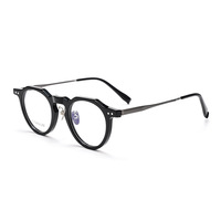 Lunettes unisexes rétro style punk américain GG573F, monture pleine de haute qualité, verres AC, en fibre d'acétate