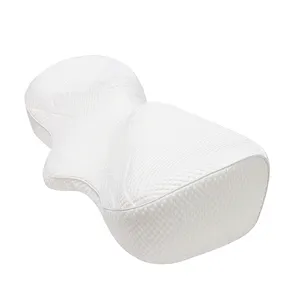 Contour Memory Foam Pillow Neck Support Cervical Pillow Foam for Side Sleeper - Relieve Neck Pains Traction Pillow Custom