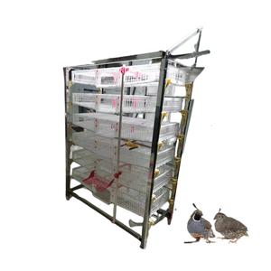 Yaygın ihracat istikrarlı kuş kafesleri 300 quaquaHJ-X500 için paslanmaz çelik bıldırcın kafesi - Product Image 1