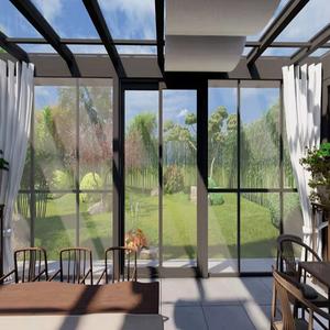 <span class=keywords><strong>Kit</strong></span> de véranda en aluminium autoportante, conception de serre en verre extérieure pour villa résidentielle, jardin. - Product Image 5