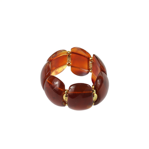 Brazalete de Moda en Acero Inoxidable 316L con Baño de Oro PVD, Joyería Sostenible y Resistente - Product Image 2