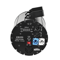 Projecteurs laser LED 6W RGB DMX512 programmables pour entrepôt, CRI 50, IP22, créant des motifs animés, des formes mobiles, du texte et des logos