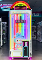 Distributeur de prix avec défi de temps de 10 secondes et système de paiement multiple, pour centre de divertissement, carnaval et salle d'arcade