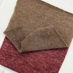 Imitação de cabelo de coelho escova de um lado 250gsm 15% bambu 3% elastano 82% poliéster tecido tricotado para blusas outono e inverno