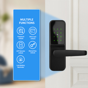 Oyo Sang Trọng <span class=keywords><strong>Keyless</strong></span> Điện Tử Mật Khẩu Cổng Cửa Khóa Kỹ Thuật Số Thay Đổi Mật Khẩu Và Mã Key Khóa Cửa Thông Minh Cho Khách Sạn Căn Hộ - Product Image 3