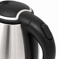 Bouilloire électrique avec fonction d'arrêt automatique, bouilloire à eau et à thé électrique portable en acier inoxydable, chauffe-eau en acier inoxydable