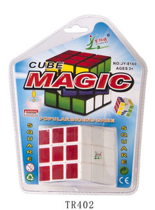 Cubo mágico de plástico de 72 secciones, rompecabezas de giro, bolsa de rellenos - Product Image 5