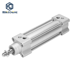 Cilindro Neumático de Alta Resistencia DSBC-40-150-PPVA-N3, Carrera de 50mm, 80mm, 125mm, Actuador de Aire Compatible con ISO 15552 para Maquinaria - Product Image 1