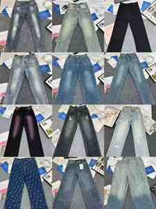 Jeans da Uomo Trendy Streetwear Vestibilità Larga, Stili Misti, Selezione Casuale dallo Stock, Materiale <span class=keywords><strong>Jena</strong></span>, Guangdong - Ingrosso Fabbrica - Product Image 5