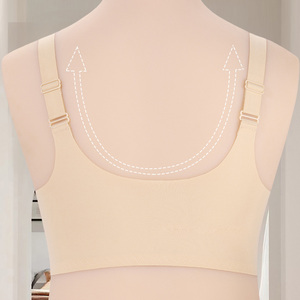 Soutien-gorge sans armatures grande <span class=keywords><strong>taille</strong></span> à bonnets fins A-G, bretelles réglables, imprimé <span class=keywords><strong>l</strong></span>éopard, fermeture avant, push-up, pour femme – Collection été - Product Image 5