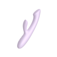 Vibrateur à point G à double stimulation pour clitoris et point G, puissante double vibration, jouet sexuel rechargeable pour femmes