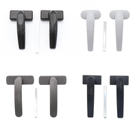 Accessoires de quincaillerie pour portes et fenêtres de haute qualité Poignée de porte en alliage d'aluminium à levier