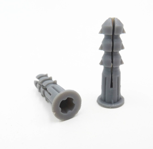 Chevilles murales en PE de haute qualité 6x40mm, cheville d'expansion en plastique compatible avec divers matériaux, <span class=keywords><strong>poteau</strong></span> amovible thermolaqué - Product Image 4