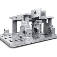 Pièces usinées CNC sur mesure, brochées, pour moules, blocs de cavité, en acier et aluminium, usinage de précision 3/4/5 axes, usage industriel