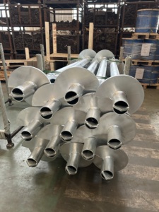 ระบบฐานราก<span class=keywords><strong>เหล็ก</strong></span>ชุบสังกะสีแบบจุ่มร้อน พร้อมเสาเข็มสกรูขนาด 2 7/8 นิ้ว สำหรับยึดคอนกรีต - Product Image 5
