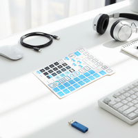 Produsen Cina, Saklar Tombol Tekan Membran Kustom, Saklar Keypad Membran Fleksibel OEM ODM Sampel Tersedia