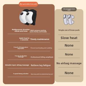 Mesin pemijat lutut terapi lampu merah, mesin pemijat lutut pereda nyeri sendi lutut fisioterapi pintar elektrik - Product Image 4
