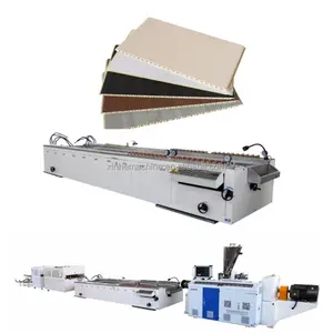 PVC WPC ceiling board panel wall panel making production line/ ceiling panel machine