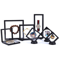 Cadre de présentation suspendu en film PE transparent pour bijoux, bagues, colliers, badges, épingles à cheveux – Boîte de rangement et d'emballage