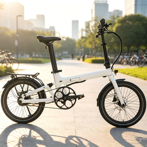 จักรยานไฟฟ้าพับได้ Naicisports Mini Urban ขนาด 20 นิ้ว โครงคาร์บอนไฟเบอร์ 7 สปีด มอเตอร์ฮับหลัง แบตเตอรี่ลิเธียม 250 วัตต์ แบบไร้แปรงถ่าน 36 โวลต์ - Product Image 1