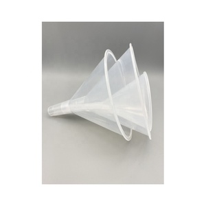 Factory wholesale 100% brand new Pp plastic funnel, disposable funnel, laboratory separation funnel