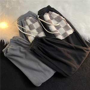 Pantalon de jogging décontracté en coton pour homme, couleur unie, grande taille, avec taille élastique – Offre spéciale - Product Image 2