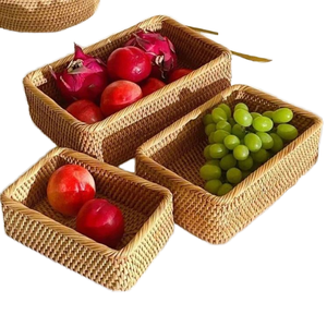 Cổ tự nhiên mây thân thiện với môi lưu trữ ngoài trời giỏ <span class=keywords><strong>wicker</strong></span> dệt đa chức năng Kid đồ chơi trang trí nội thất giặt bin - Product Image 1